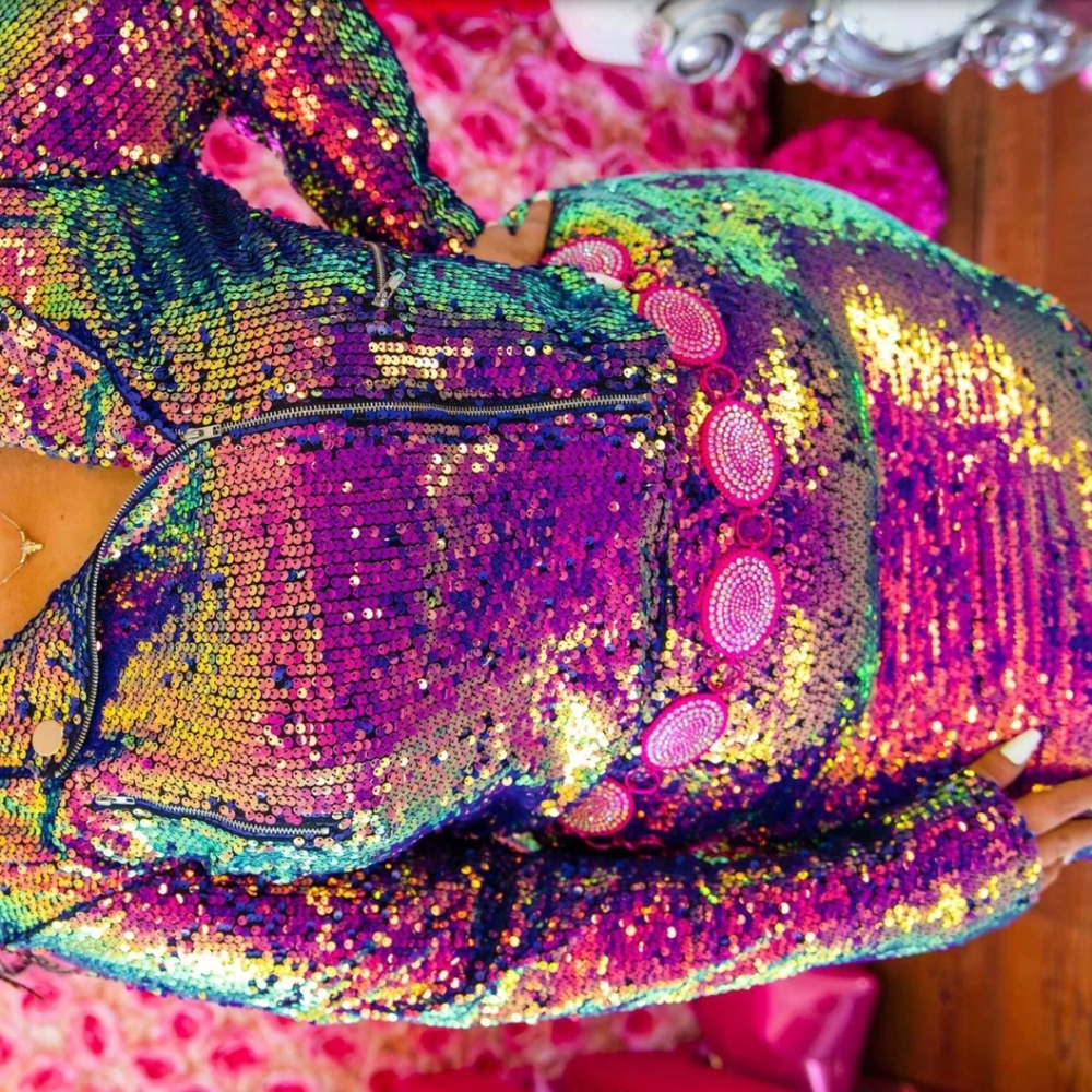 Southern fried chics Cosmic moto jacket